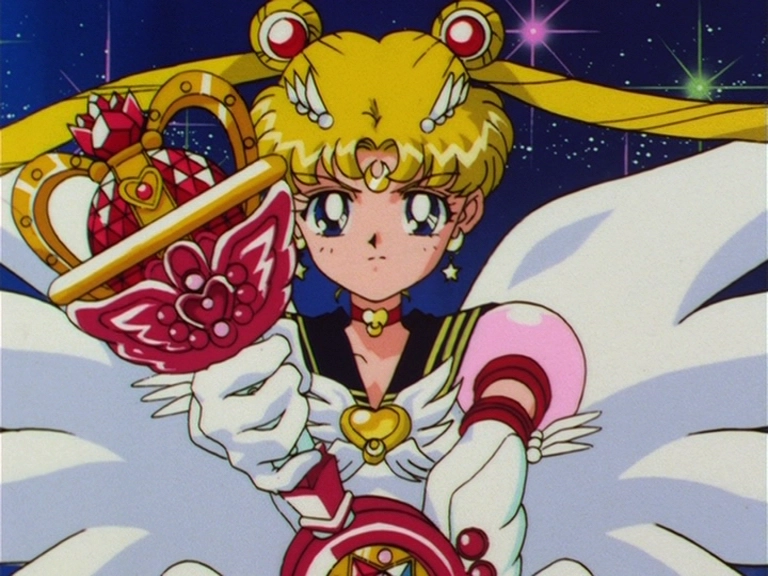 Silver Moon Crystal Power Kiss - capture 4