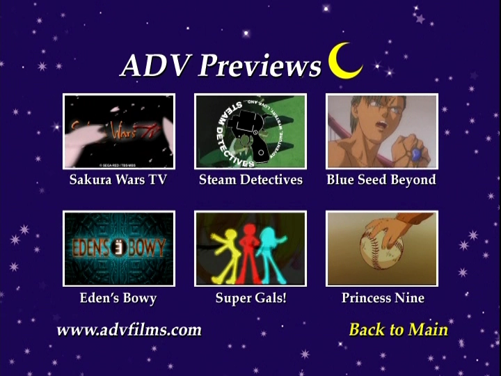 Screenshot 3 du coffret DVD ADV USA.