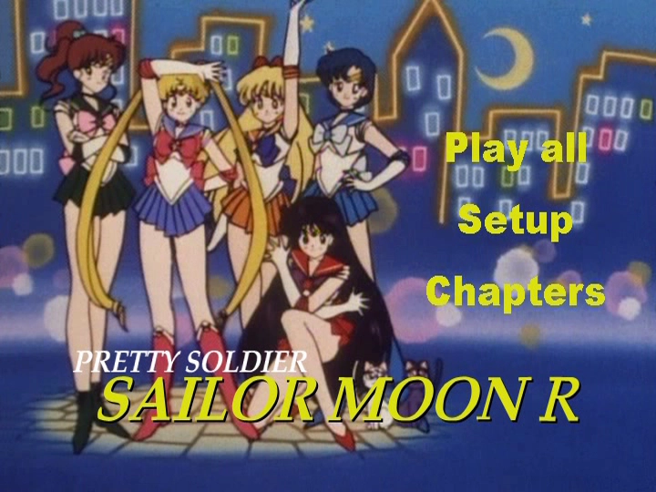 Menu DVD 1 du premier coffret chinois Saison 2.
