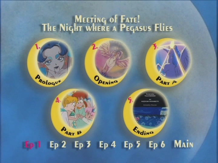 Menu DVD 2 du premier coffret chinois Saison 4.