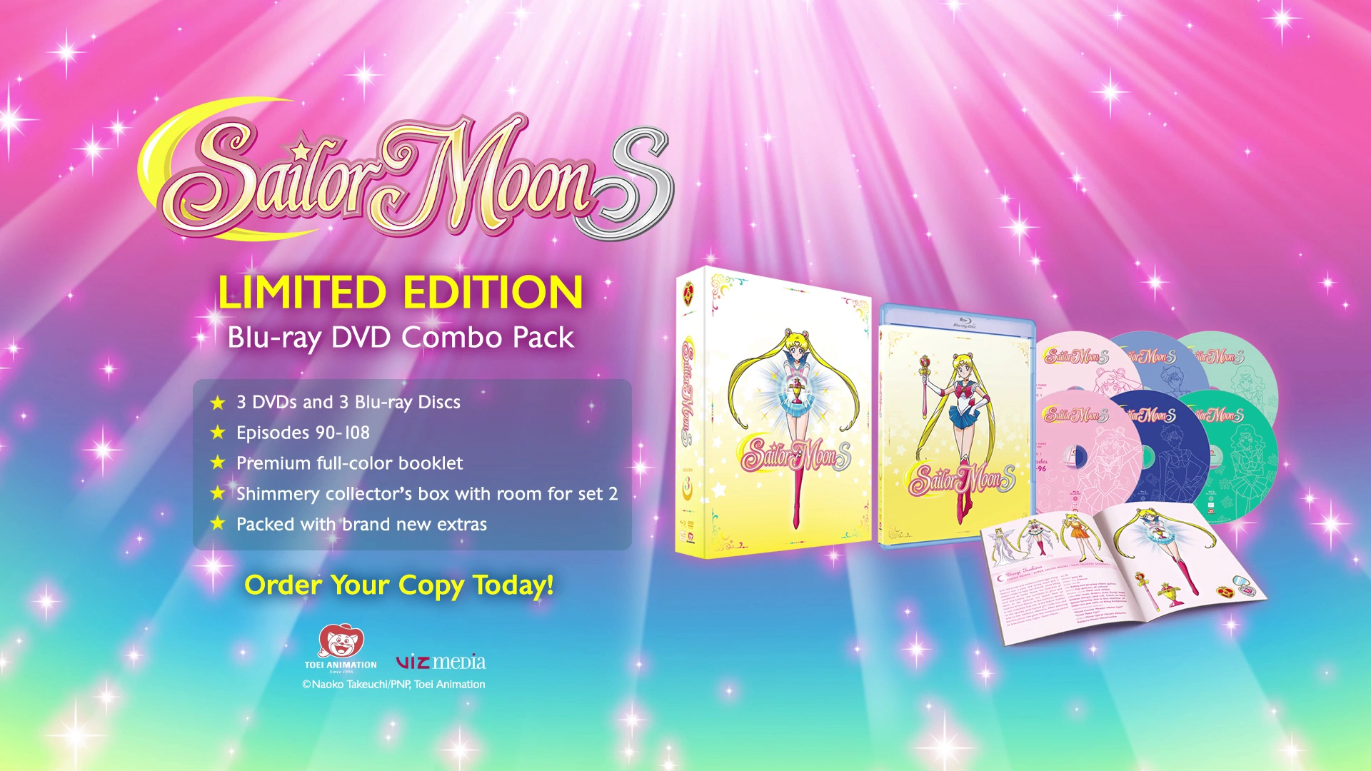 Présentation du coffret Blu-ray USA Viz Media saison 3 vue 4.